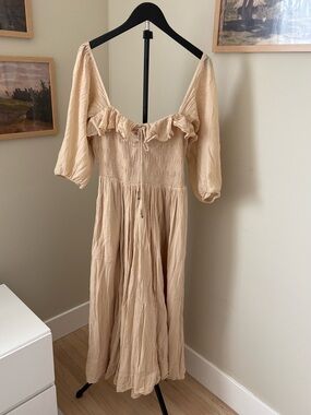 free people oasis midi dress